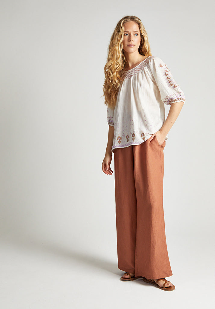 Paulina Trouser in Brown