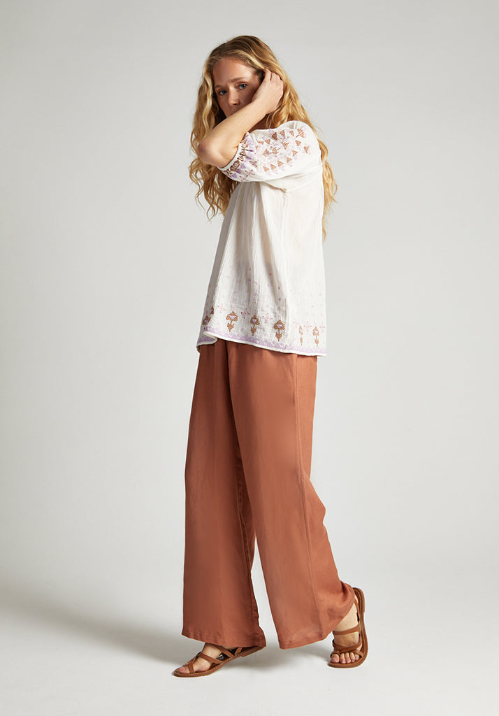 Paulina Trouser in Brown