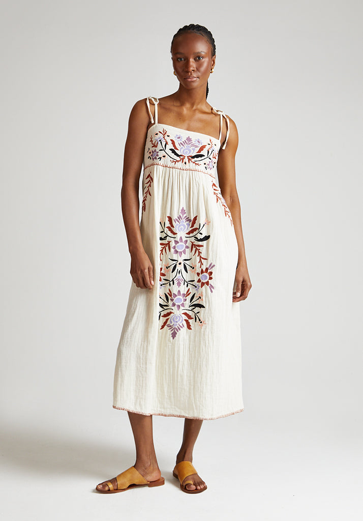 Furla Midi Dress in Cream