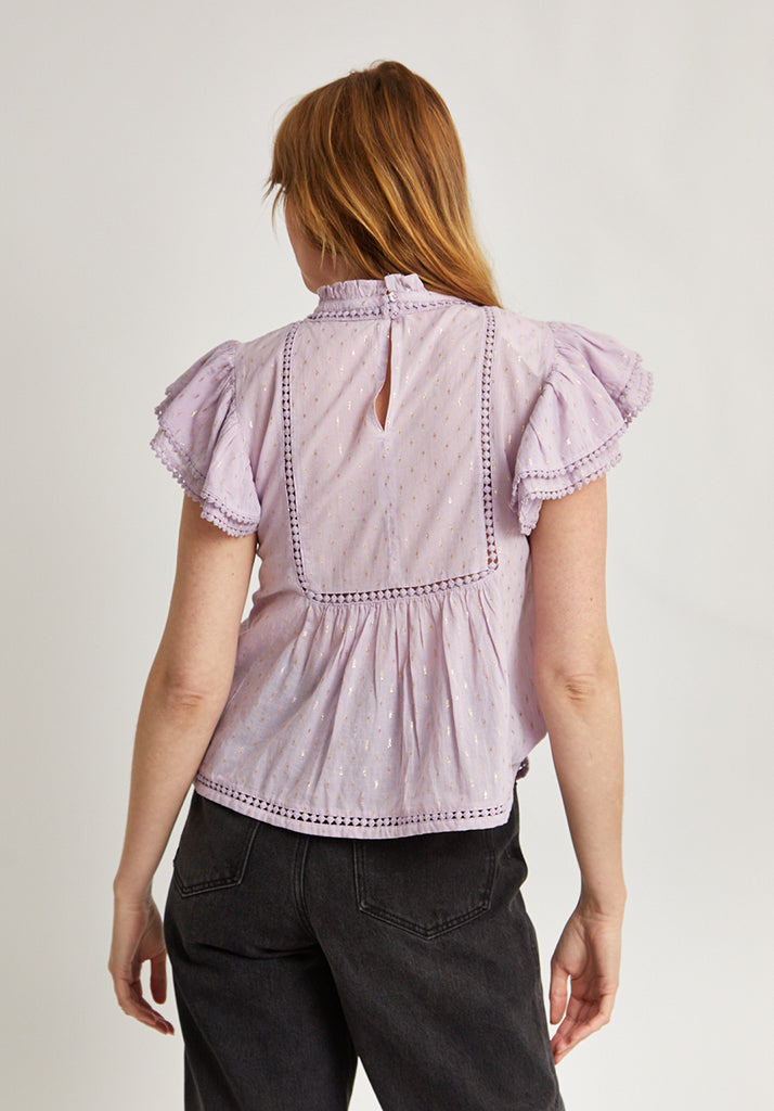 Ruby Blouse in Lilac