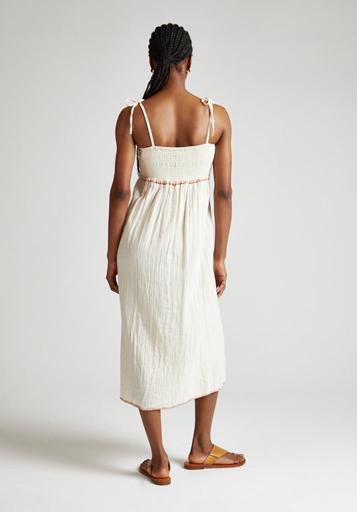 Furla Midi Dress in Cream