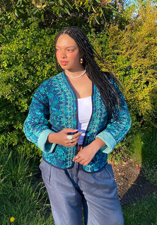 Annaia Jacket in Teal