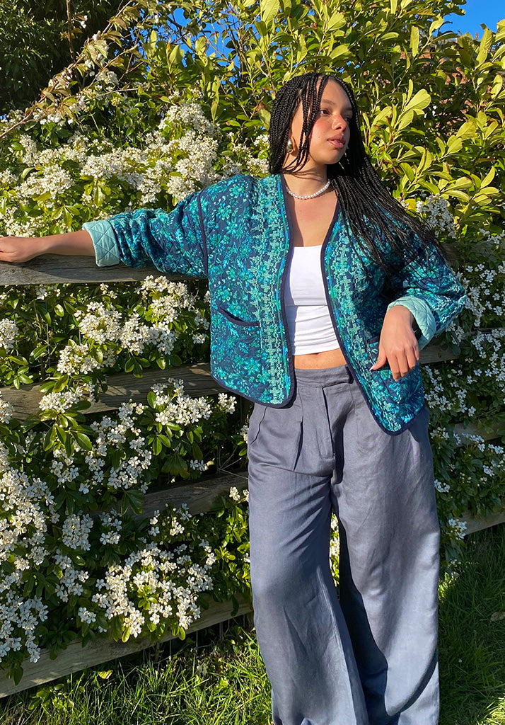 Annaia Jacket in Teal