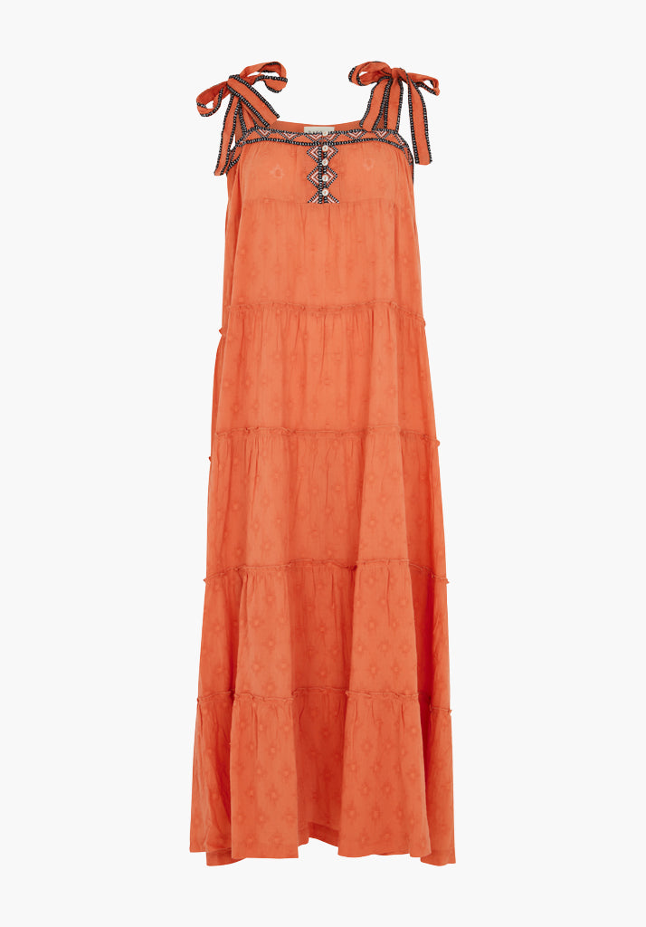 Isla Maxi Dress in Orange