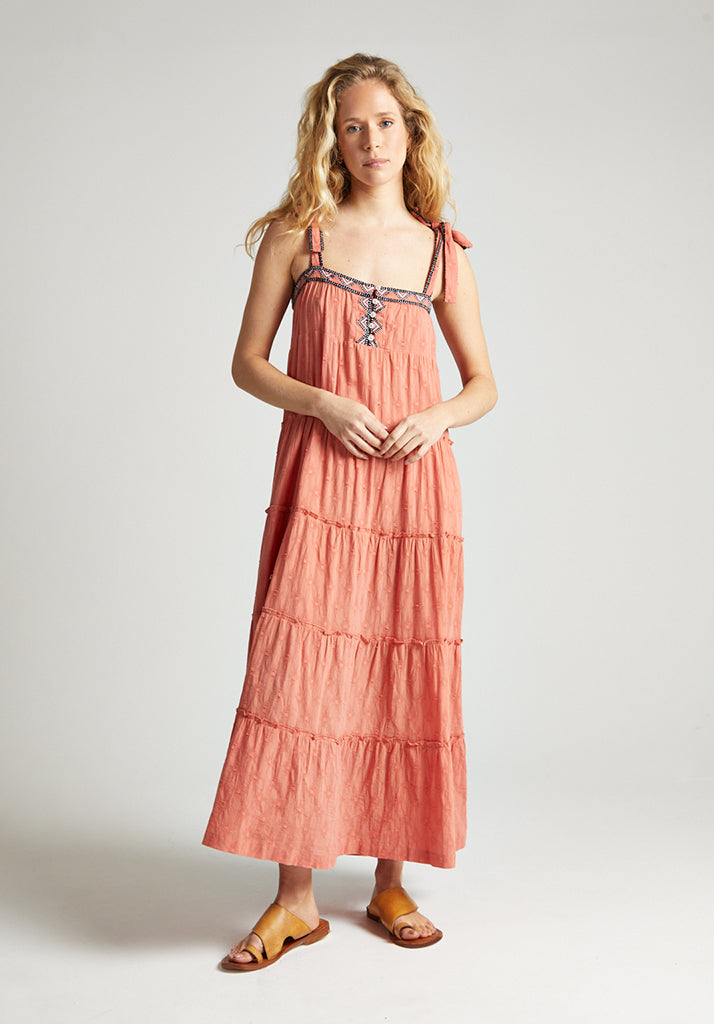 Isla Maxi Dress in Orange