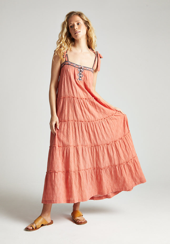 Isla Maxi Dress in Orange