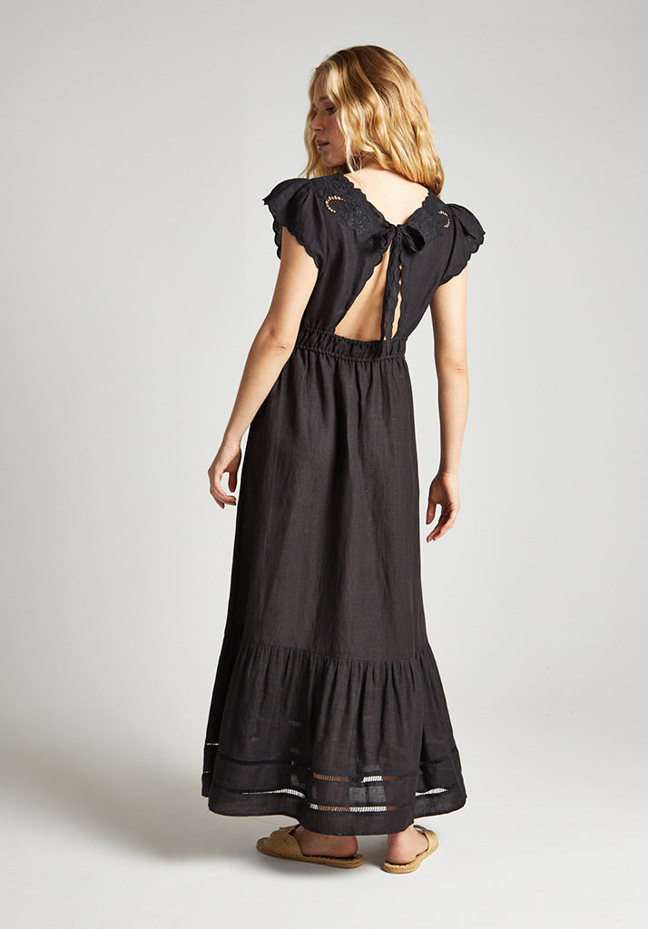 Jacinta Maxi Dress in Black