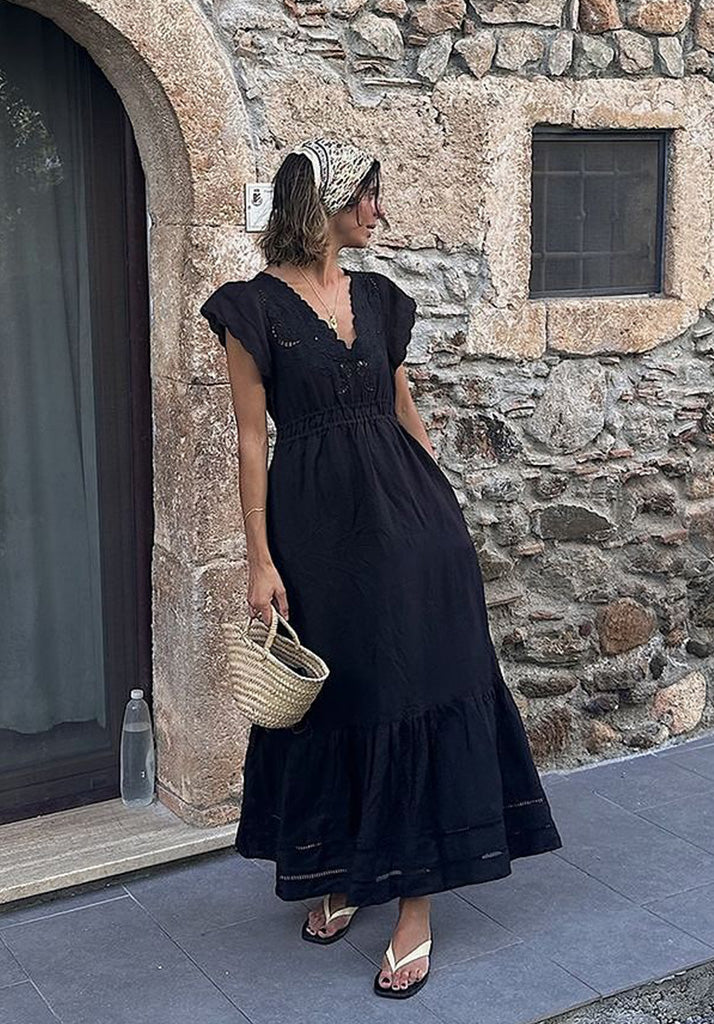 Jacinta Maxi Dress in Black