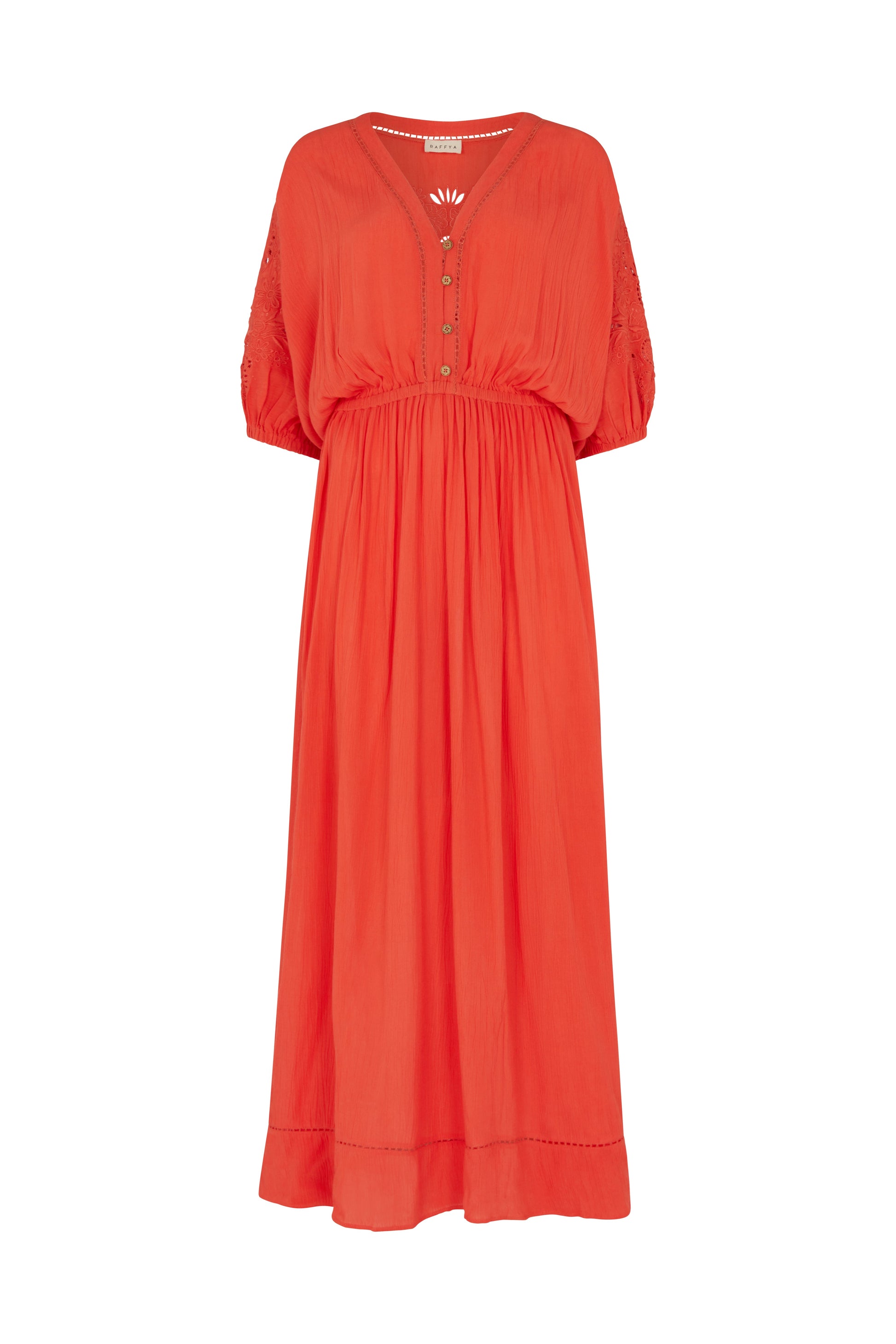 Somerton Maxi Dress in Orange